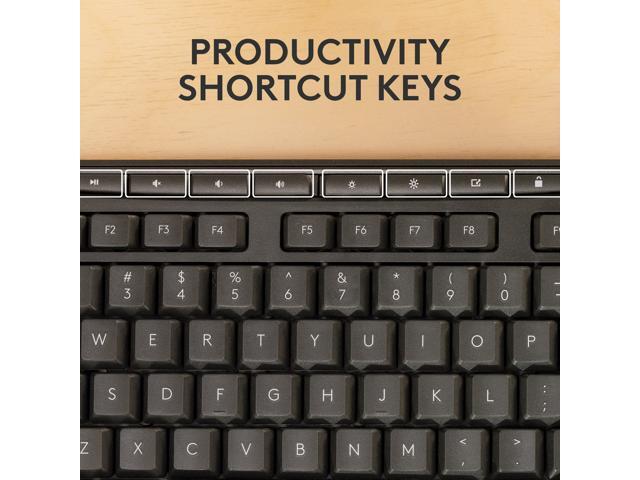 Logitech - MK370 Combo for Business Full-Size Wireless Membrane Keyboard and Mouse Bundle with Secure Logi Bolt USB Connection - Graphite - image 5