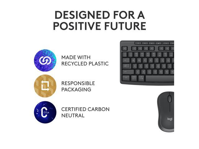 Logitech - MK370 Combo for Business Full-Size Wireless Membrane Keyboard and Mouse Bundle with Secure Logi Bolt USB Connection - Graphite - image 11