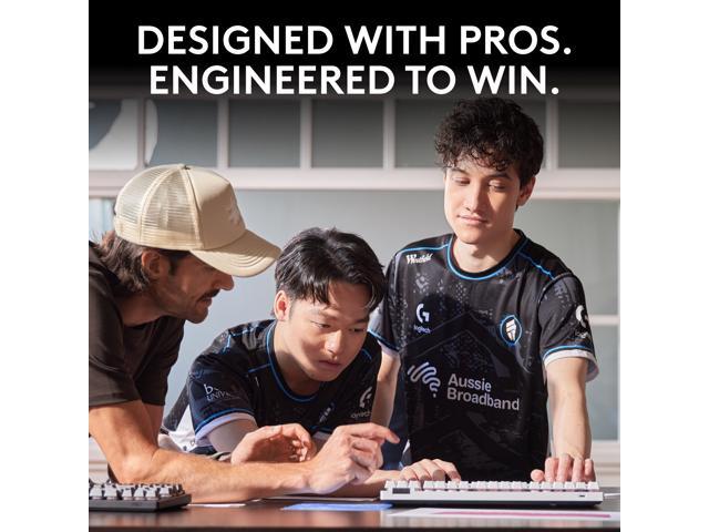 Logitech - PRO X TKL RAPID Wired Hall-Effect Gaming Keyboard with Magnetic Analog Switch and Customizable RGB Lighting for PC - Black - image 9