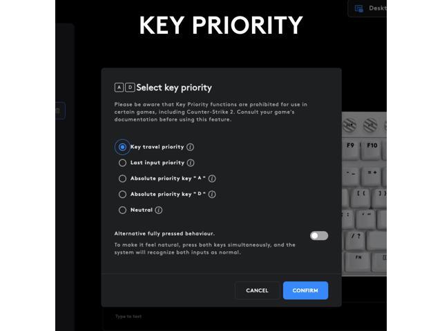 Logitech - PRO X TKL RAPID Wired Hall-Effect Gaming Keyboard with Magnetic Analog Switch and Customizable RGB Lighting for PC - Black - image 10
