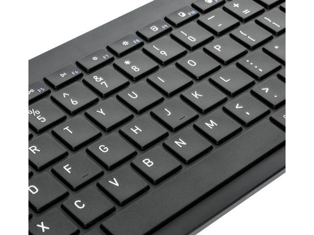 Targus Midsize Multi-Device Bluetooth Antimicrobial Keyboard - Wireless Connectivity - Bluetooth - English (US) - QWERTY Layout - PC, Mac - AAA...