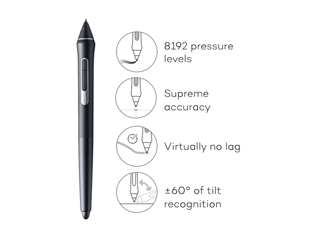 Wacom Intuos Pro Medium Bluetooth Graphics Drawing Tablet, 8 Customizable ExpressKeys, 8192 Pressure Sensitive Pro Pen 2 Included, Compatible with...