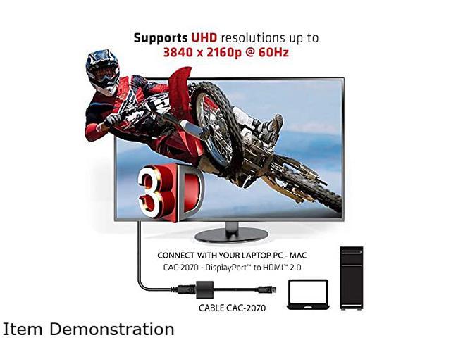 Club 3D Displayport 1.2 To Hdmi 2.0 Uhd Active Adapter