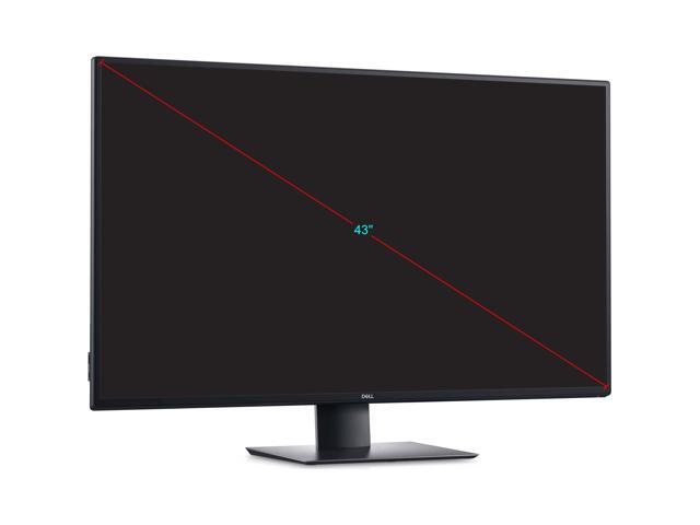 Dell U4320Q UltraSharp 43 Inch 4K UHD (3840 x 2160) LED Backlit USB-C Monitor with DisplayPort and HDMI