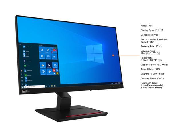 ThinkVision 23.8 inch Touch Monitor - T24t-20 - image 5