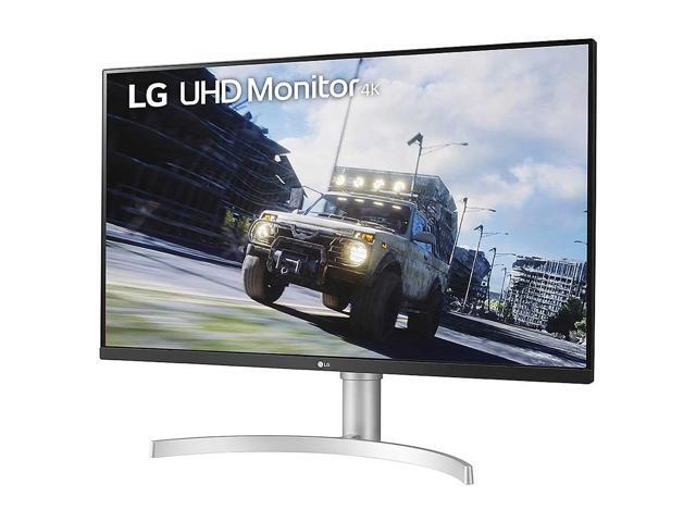 LG 32UN550-W 32' Monitor UHD 3840 x 2160 4K HDR10 HDMI DisplayPort AMD FreeSync Tilt/Height Adjust