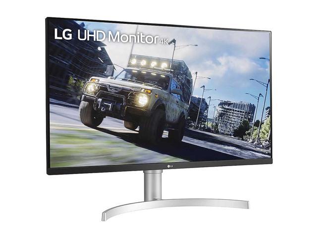 LG 32UN550-W 32' Monitor UHD 3840 x 2160 4K HDR10 HDMI DisplayPort AMD FreeSync Tilt/Height Adjust