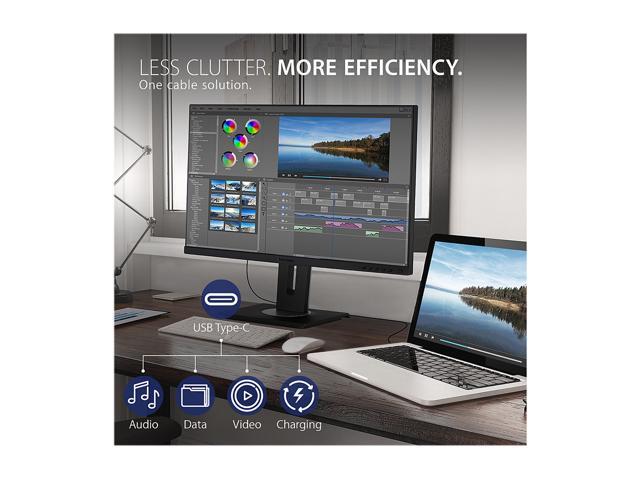 ViewSonic - VG2755 27" IPS LED FHD Monitor (DisplayPort, Mini DisplayPort, HDMI, USB, VGA) - Black - image 3