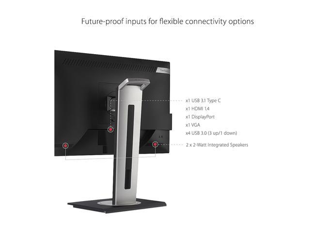 ViewSonic - VG2755 27" IPS LED FHD Monitor (DisplayPort, Mini DisplayPort, HDMI, USB, VGA) - Black - image 6