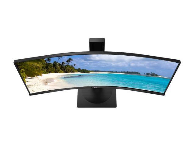 PHILIPS 346B1C UltraWide 34' Curved Monitor, UltraWide QHD 2K, USB-C and Built-in KVM Switch, 119% sRGB, USB-PD 90W, Height Adjustable,...