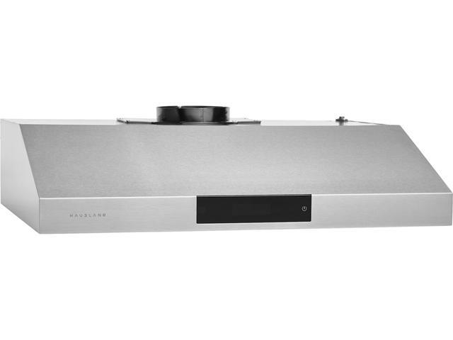 Hauslane Chef Series 30' Under Cabinet Range Hood PS18, Stainless Steel Contemporary Modern Design w/860 CFM, Touch Screen w/Digital Clock,...