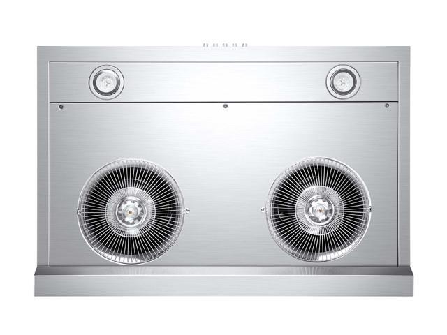 Hauslane Chef Series 30' Under Cabinet Range Hood C100 TASTEMAKER SERIES Full Stainless Steel 700 CFM with 3 Speed Settings Energy...