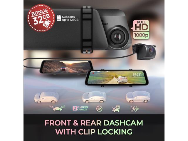 GekoGear Orbit D100 2 Channel 1080P Front / 1080P Rearview Mirror Dashcam - image 4