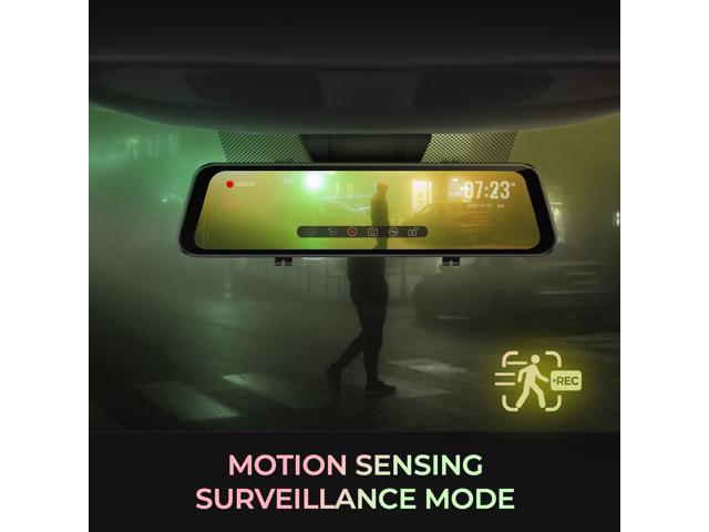 GekoGear Orbit D100 2 Channel 1080P Front / 1080P Rearview Mirror Dashcam - image 5