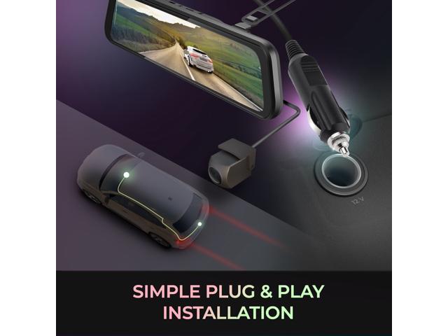 GekoGear Orbit D100 2 Channel 1080P Front / 1080P Rearview Mirror Dashcam - image 6