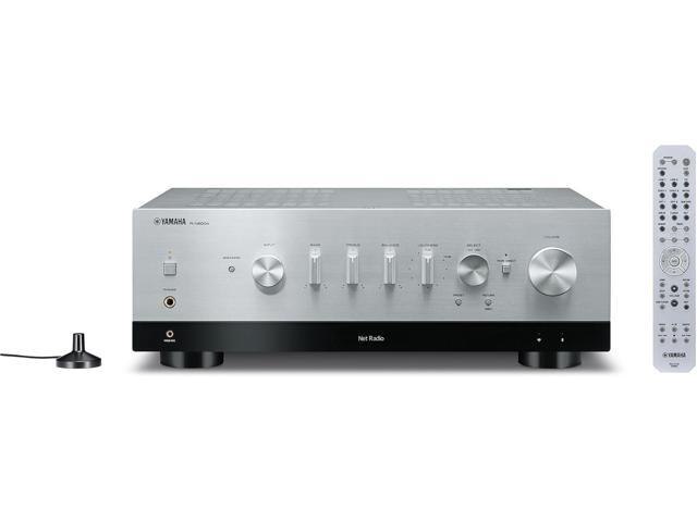 Yamaha R-N800A Network Receiver with Phono and Built-in DAC, Silver