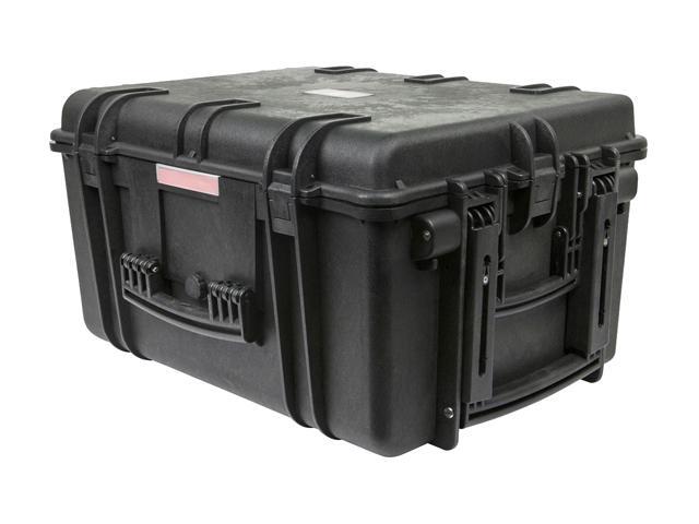Monoprice Weatherproof Hard Case - 26' x 20' x 14' With Wheels and Customizable Foam, IP67 Level Dust And Water Protection