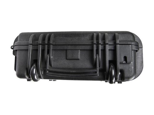 Monoprice Weatherproof Hard Case - 47in x 16in x 6in With Wheels and Customizable Foam, IP67, Shockproof, Customizable Name Plate