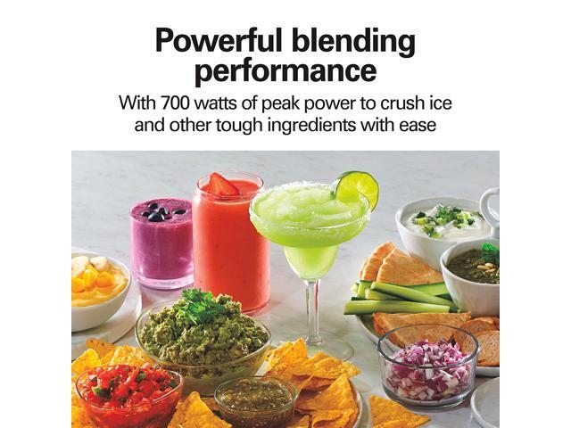Hamilton Beach 58149J 2-in-1 Blender and Food Chopper, Black