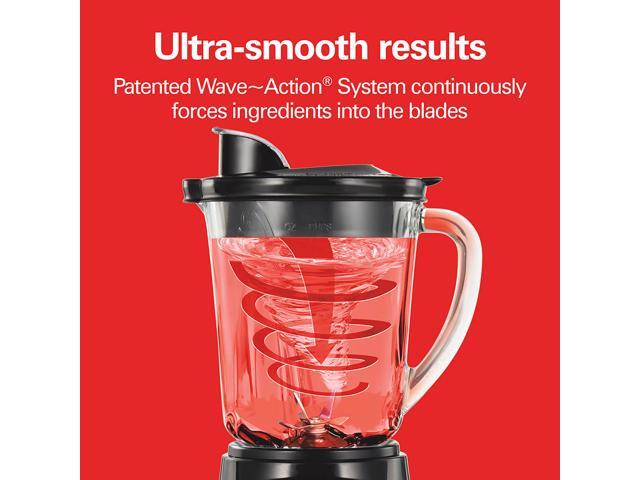 Hamilton Beach 58149J 2-in-1 Blender and Food Chopper, Black