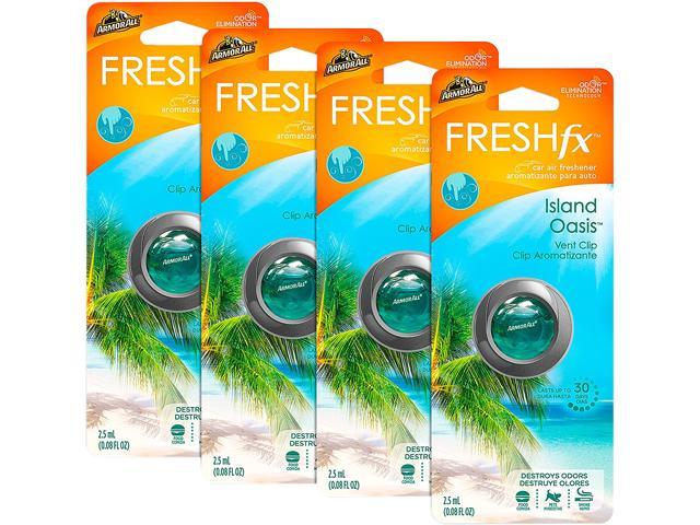 Photos - Air Conditioning Accessory Armor All ArmorAll 18551 Fresh FX Vent Clip AA Air Freshener Island Oasis - Pack of 