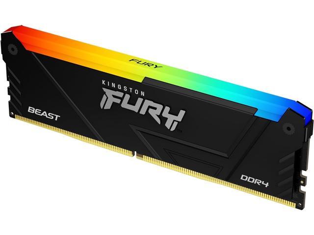32GB Kingston Technology FURY Beast RGB 3200MHz DDR4 Memory Module (1 x 32GB)