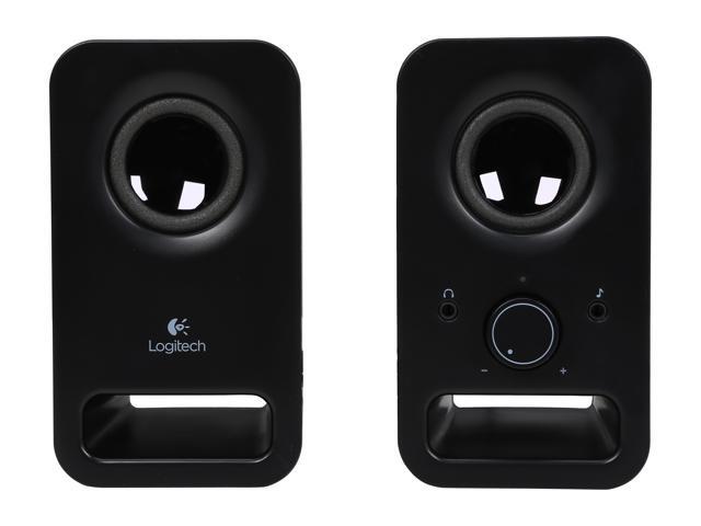 Logitech - z150 2.0 Multimedia Speakers (2-Piece) - Black - image 2