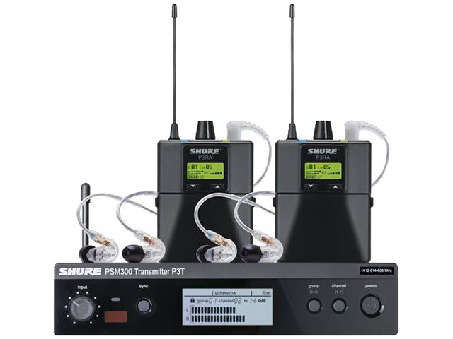 UPC 042406563499 product image for Shure PSM300 P3TRA215TWP Pro Wireless In-Ear Personal Monitor System with SE215- | upcitemdb.com