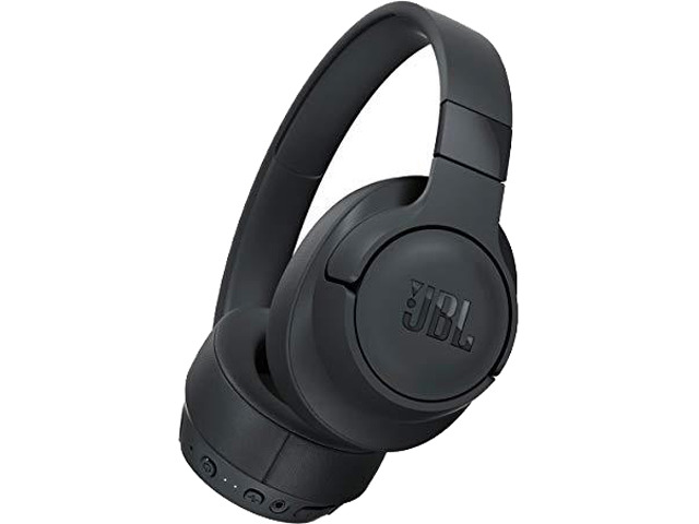 JBL Tune 750 On-Ear Wireless Headphones with Noise-Cancelling (Black)