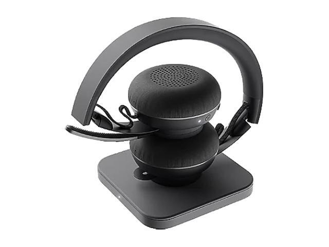 Logitech - Zone Wireless Bluetooth Noise-Cancelling Headset for Open Office - Graphite - image 4