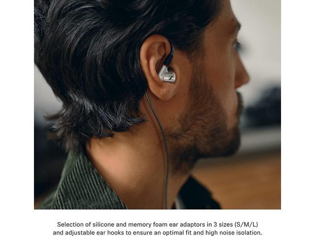 Sennheiser - IE 900 In-Ear Audiophile Headphones - TrueResponse Transducers with X3R Technology for Balanced Sound - Silver - image 7