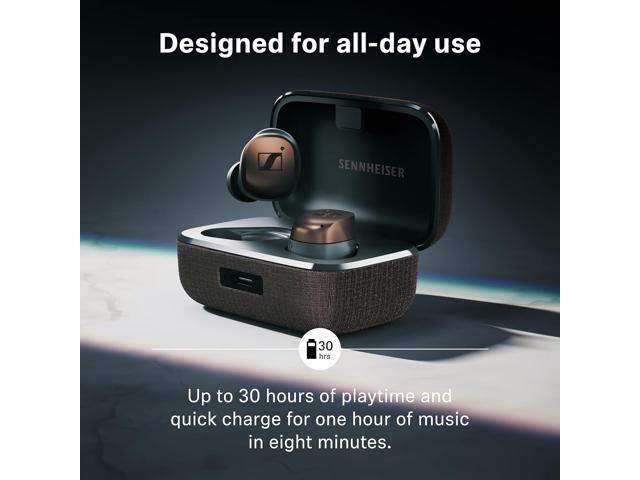 Sennheiser - MOMENTUM True Wireless 4 Earbuds - Black - image 6
