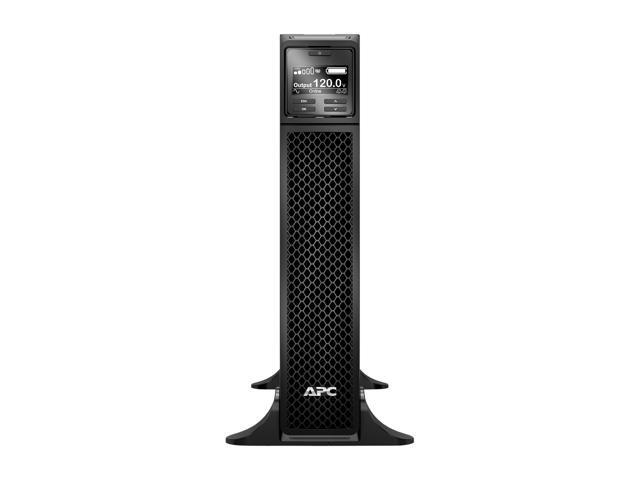 APC SRT1500XLA Smart-UPS On-Line, 1500VA, Tower, 120V, 6x 5-15R NEMA outlets, SmartSlot, Extended runtime, W/O rail kit - Rack-mountable - 3 Hour...