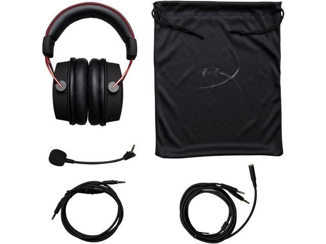 HyperX - Cloud Alpha Wired Gaming Headset for PC, Xbox X|S, Xbox One, PS5, PS4, Nintendo Switch, and Mobile - Black/Red - image 5