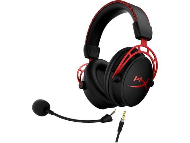 HyperX - Cloud Alpha Wired Gaming Headset for PC, Xbox X|S, Xbox One, PS5, PS4, Nintendo Switch, and Mobile - Black/Red - image 4