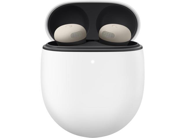 Google Pixel Pro 2 Wireless Earbuds with Active Noise Cancellation - Bluetooth Headphones - Porcelain (GA05760-US)