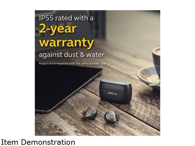 Jabra Elite 75t Voice Assistant Enabled True Wireless earbuds with Charging Case