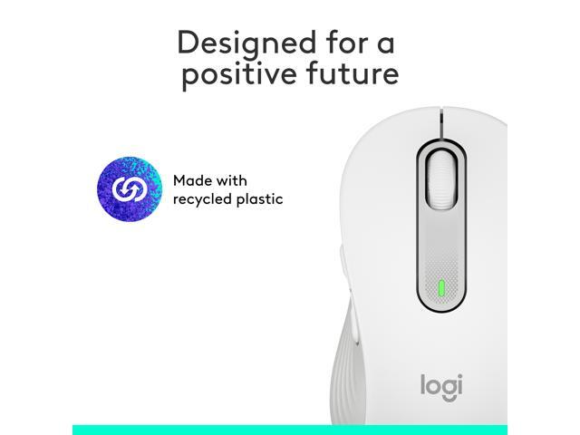 Logitech - Signature M650 Wireless Optical Mouse with Silent Clicks - Wireless - Off-White - image 10