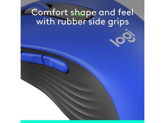 Logitech - Signature M650 L Full-size Wireless Optical Scroll Mouse with Silent Clicks - Wireless - Blue - image 8