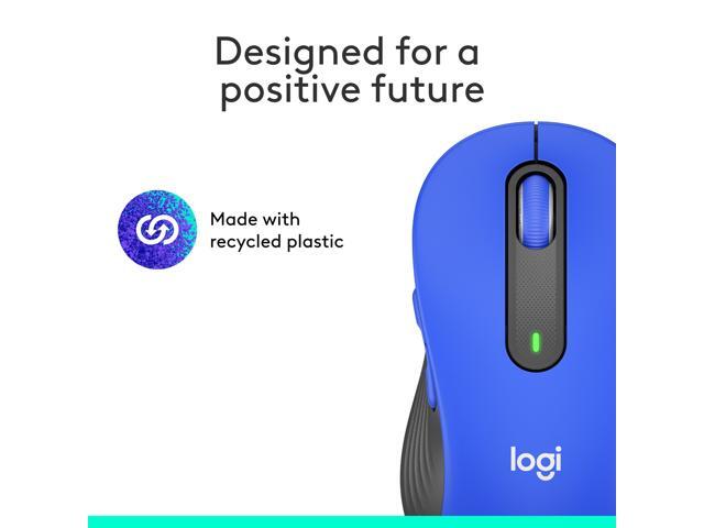 Logitech - Signature M650 L Full-size Wireless Optical Scroll Mouse with Silent Clicks - Wireless - Blue - image 10