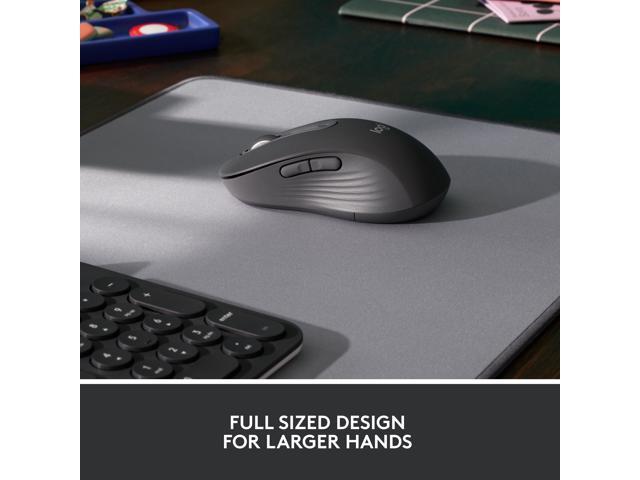 Logitech - Signature M650 L for Business Wireless Optical Mouse For Large Sized Hands - Wireless - Graphite - image 4