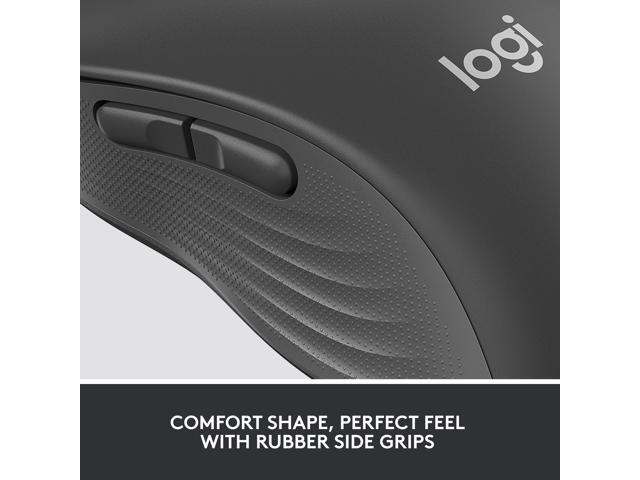 Logitech - Signature M650 L for Business Wireless Optical Mouse For Large Sized Hands - Wireless - Graphite - image 8