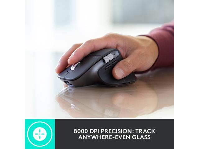 Logitech - MX MASTER 3S Bluetooth Edition for Business Performance Wireless Mouse - Wireless - Graphite - image 3