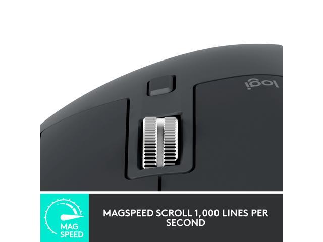Logitech - MX MASTER 3S Bluetooth Edition for Business Performance Wireless Mouse - Wireless - Graphite - image 5