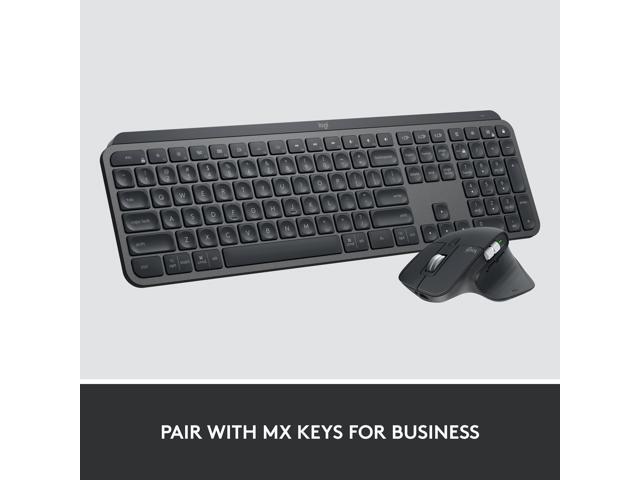 Logitech - MX MASTER 3S Bluetooth Edition for Business Performance Wireless Mouse - Wireless - Graphite - image 9