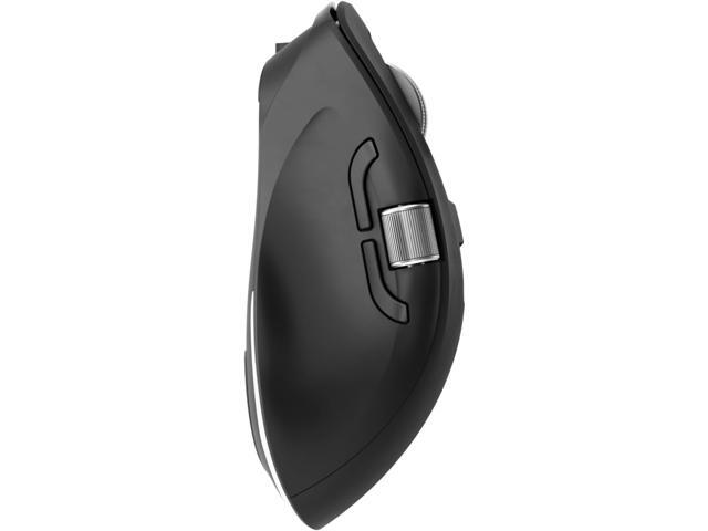 Alogic Bluetooth USB-C Rechargeable 7 Keys Programmable Mouse - Cable/Wireless - Bluetooth/Radio Frequency - 2.40 GHz - Rechargeable - Black - USB...
