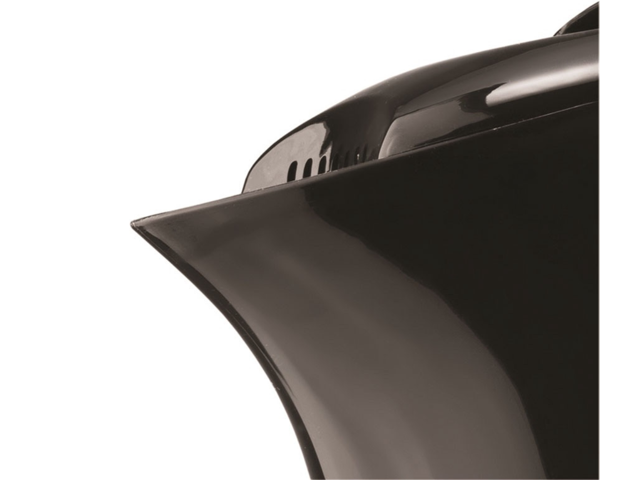 Brentwood KT-1618 BPA Free 1.7L Cordless Electric Kettle, Black/Silver