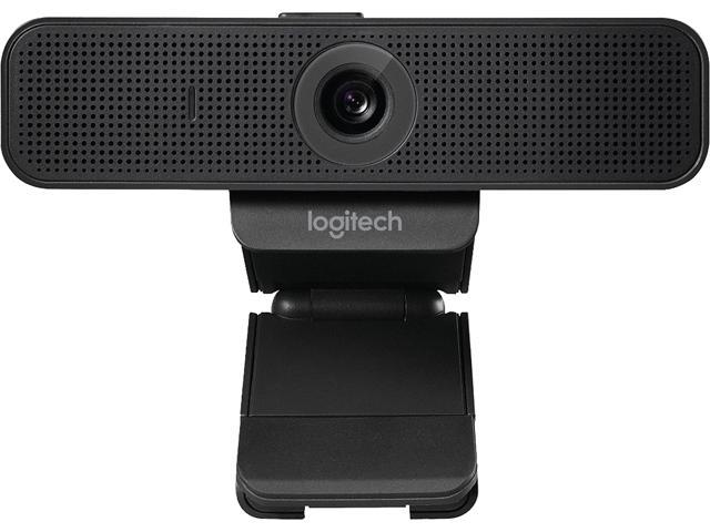 Logitech C925-E Webcam, HD 1080p/30fps Video Calling, Light Correction, Autofocus, Clear Audio, Privacy Shade, Works with Skype Business, WebEx.