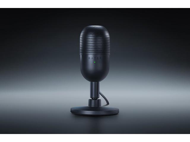Razer - Seiren V3 Mini Wired Ultra-compact Condenser USB Microphone - Black - image 3