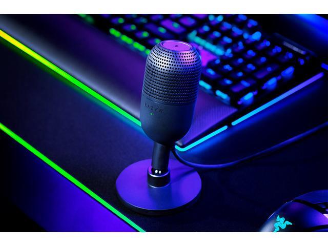 Razer - Seiren V3 Mini Wired Ultra-compact Condenser USB Microphone - Black - image 6